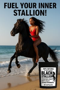 Image 1 of BLACK STALLION MALE ENHANCEMENT 