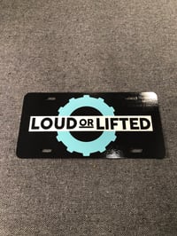 Loud or Lifted License Plate