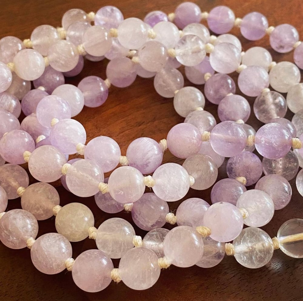 Image of Amethyst Mala Beads