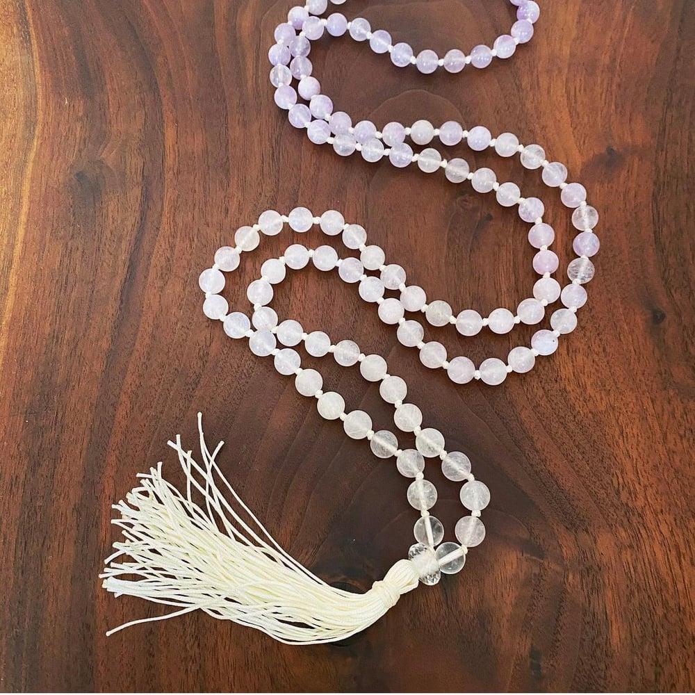 Image of Amethyst Mala Beads