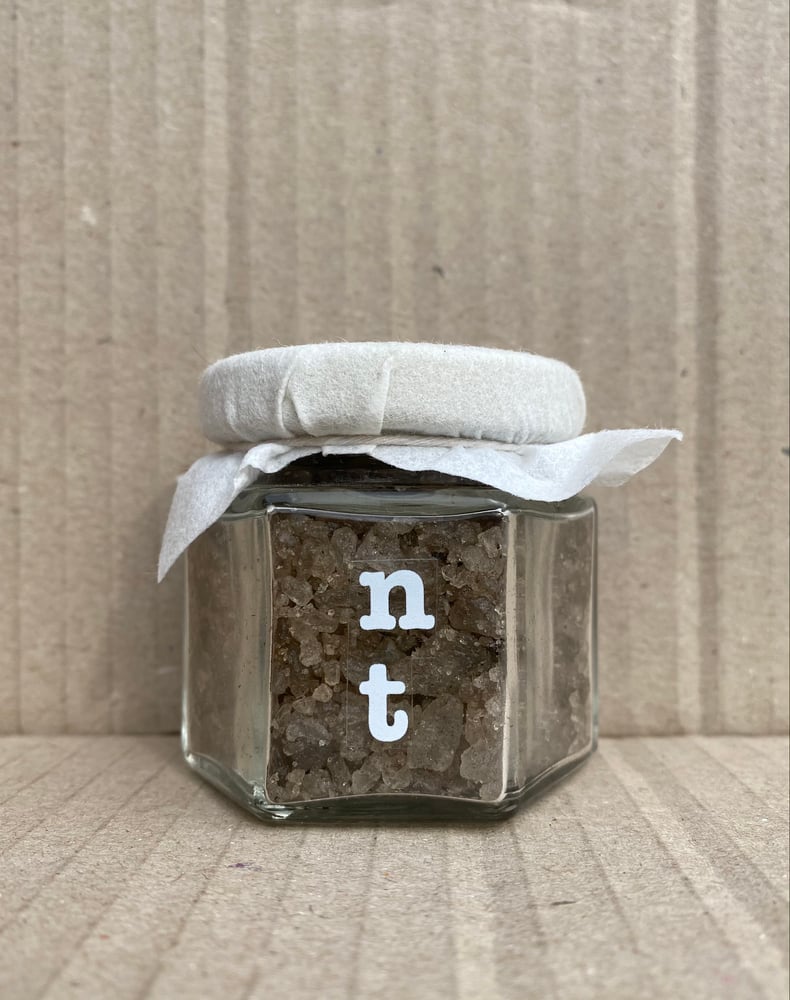 Image of smoked salt. 80g