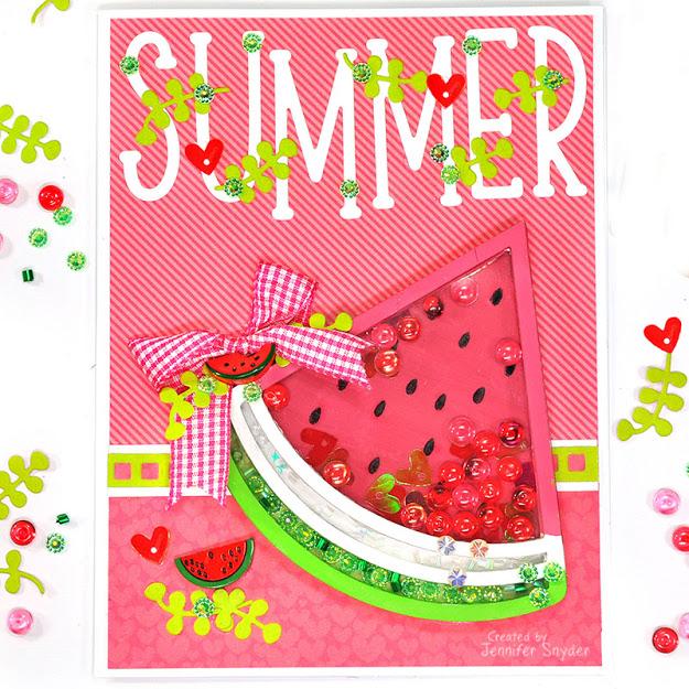 Image of Watermelon Medley Button Embellishments 
