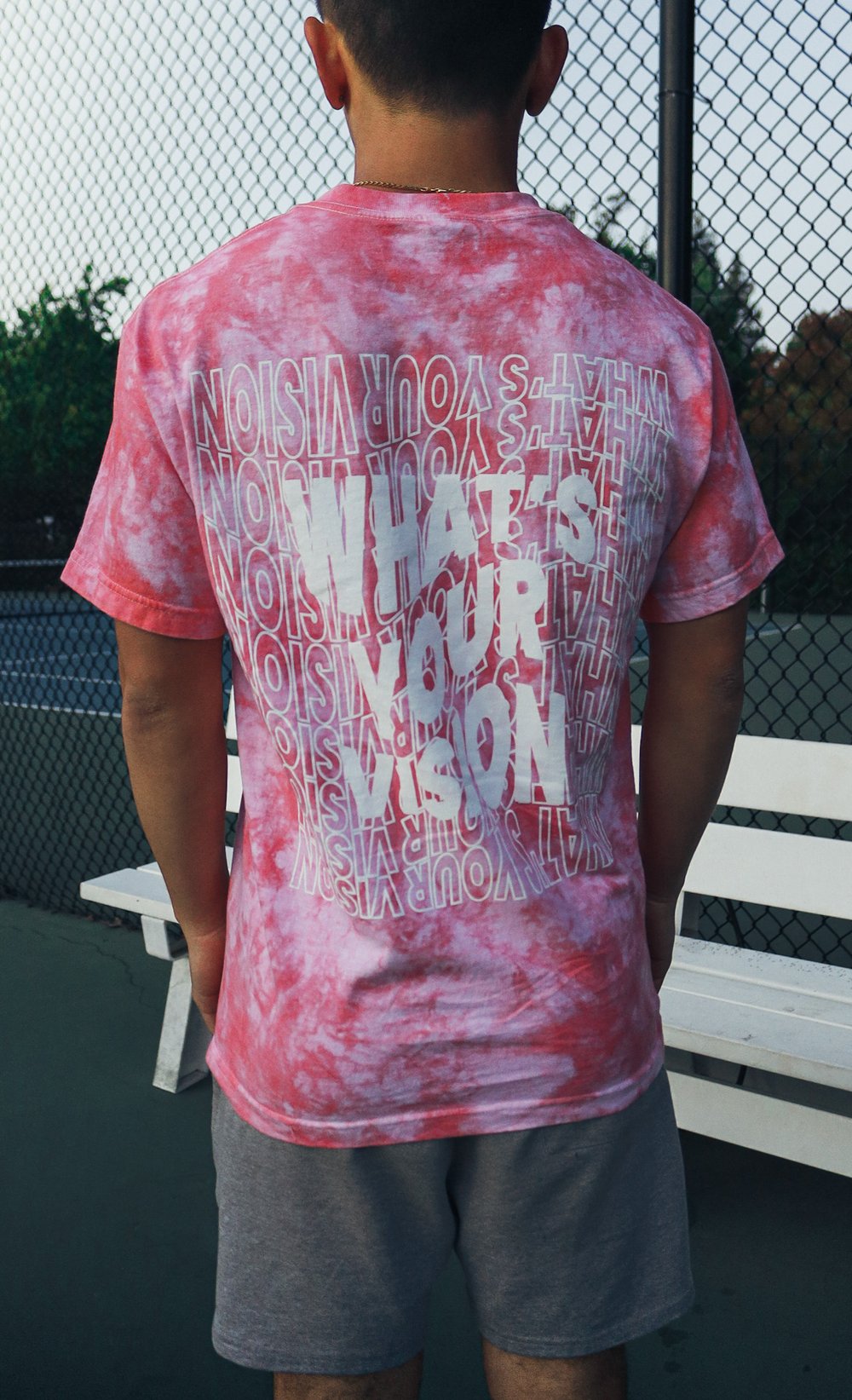 VISION TEE "SUMMER ROSE"