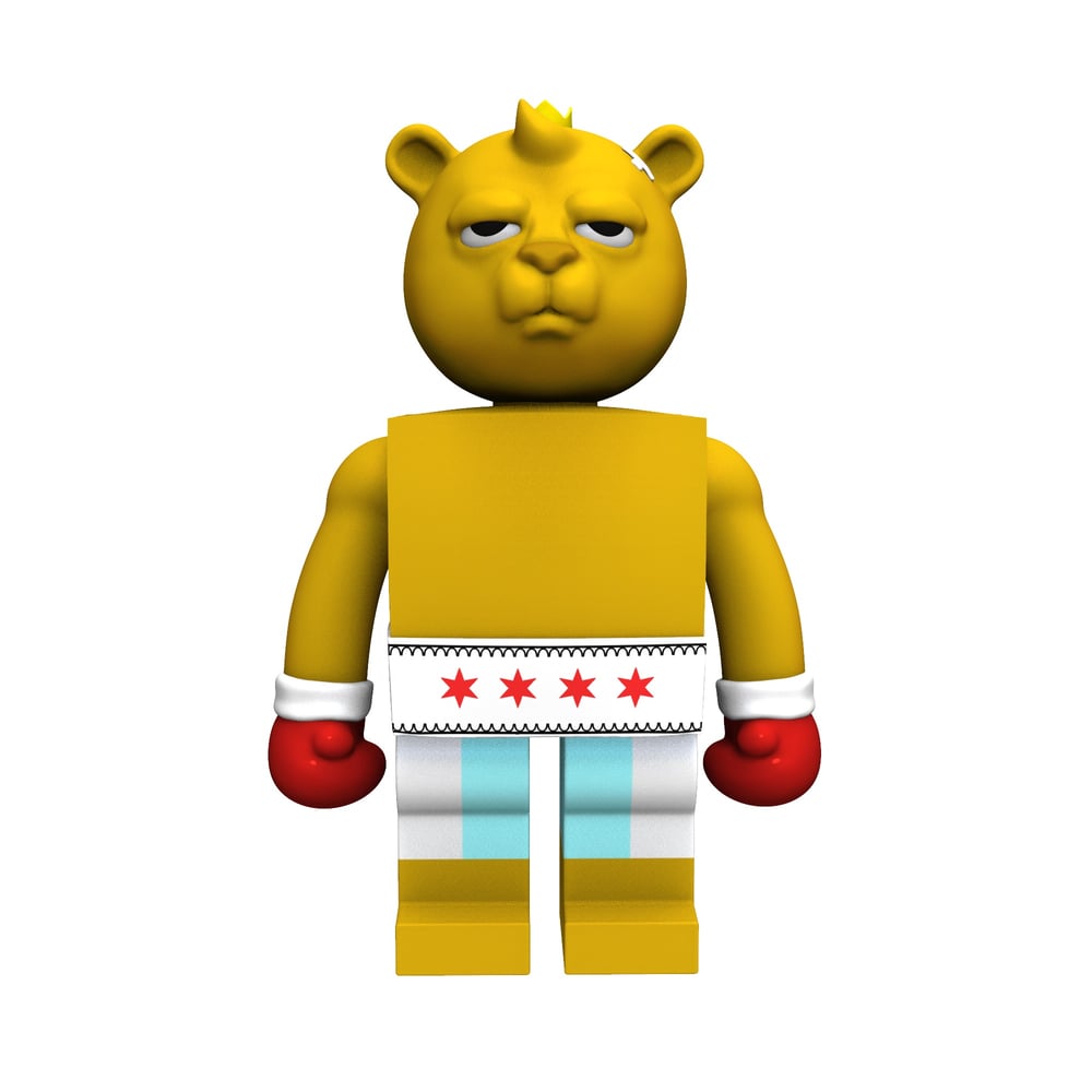 Image of [Preorder] Bear & Square Set of 2