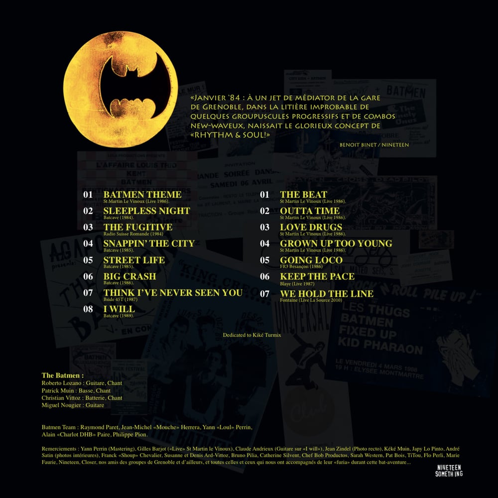 THE BATMEN "Back From The Stone Age" LP