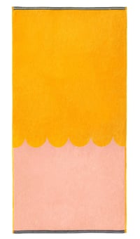 Image 1 of CASTLE & THINGS PEACH BATH TOWEL 