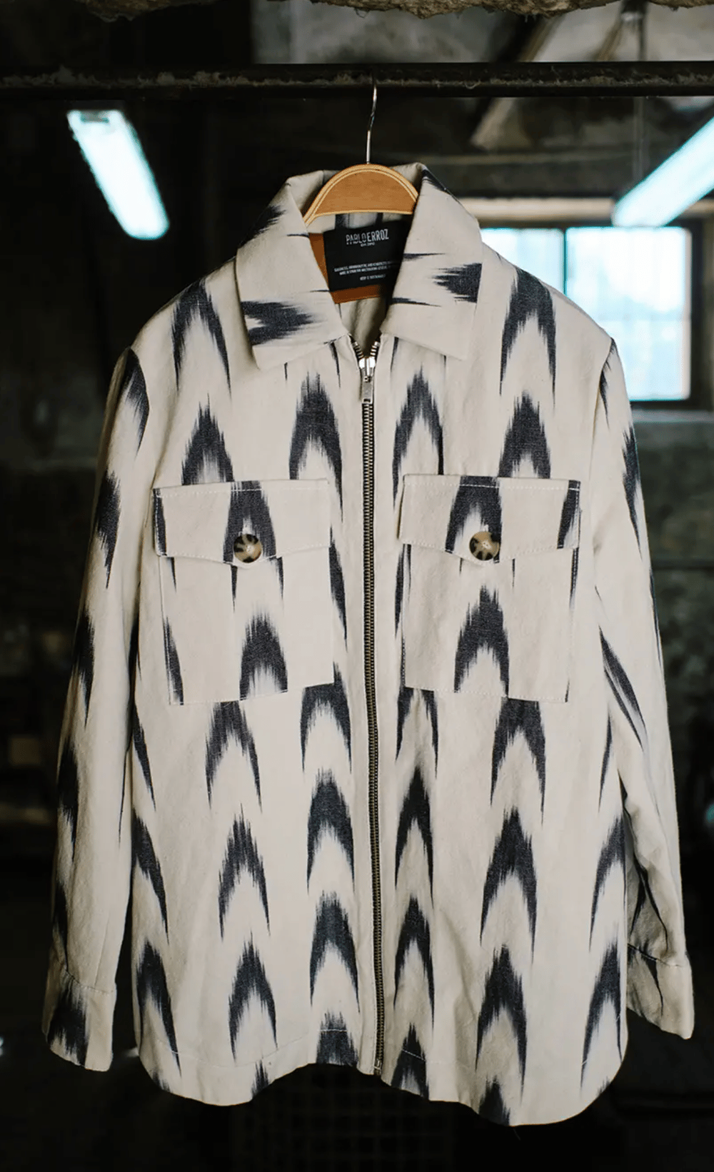 Image of IKAT OVERSHIRT