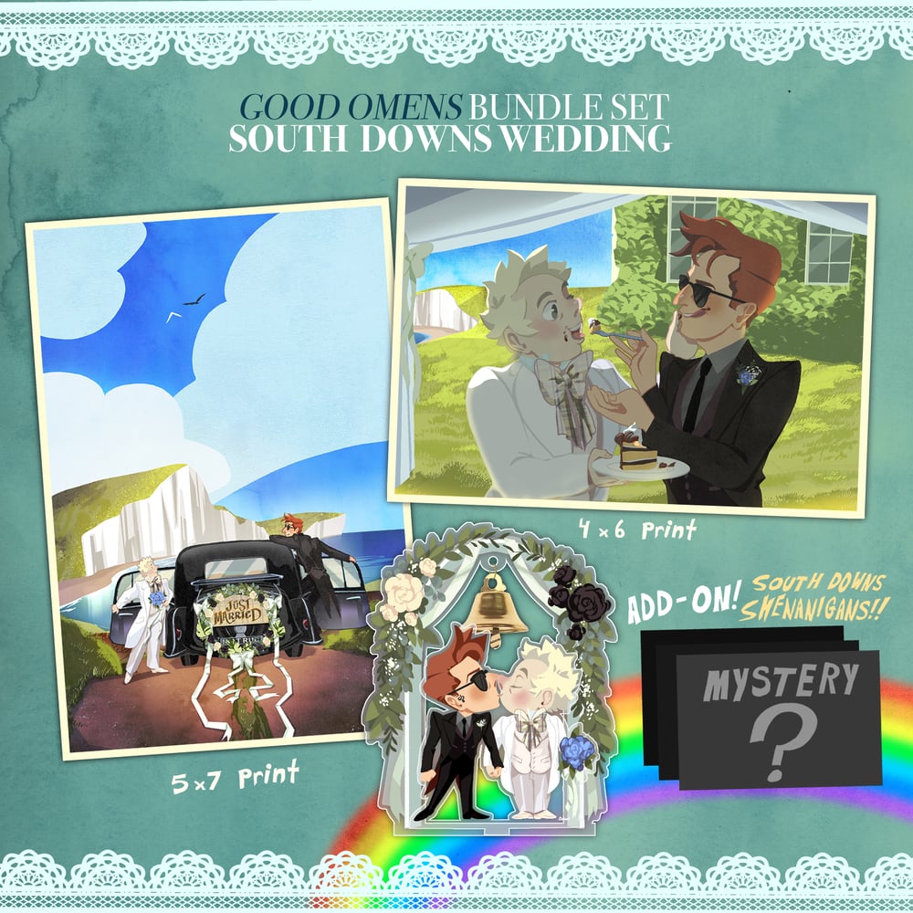 Image of Good Omens South Downs Wedding Bundle Set