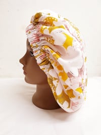 Image 2 of 'Mixed Prints' Satin Lined Bonnets