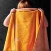 CASTLE & THINGS PEACH BATH TOWEL 