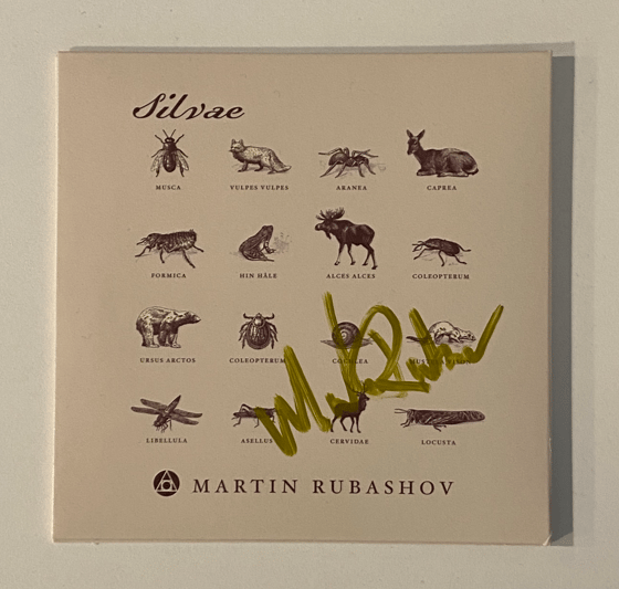 Image of MARTIN RUBASHOV - SILVAE (EP CD) SIGNED