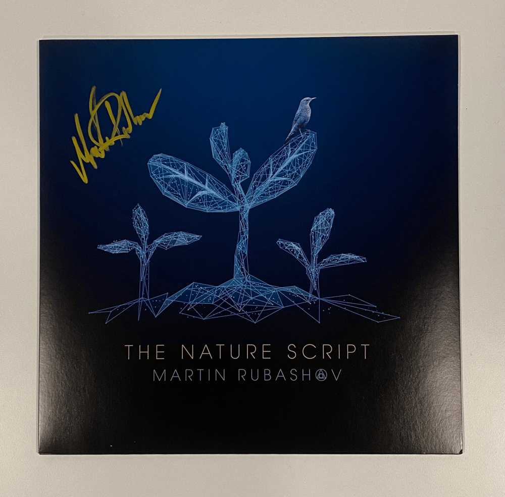 Image of MARTIN RUBASHOV - THE NATURE SCRIPT (12" LP) SIGNED