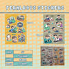 [Ready-stock] Fanmade A6 Feralboys stickers