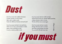 Image 2 of Dust if you must
