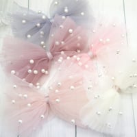 Image 2 of Pretty Tulle Bows - Choice of 5 Colours