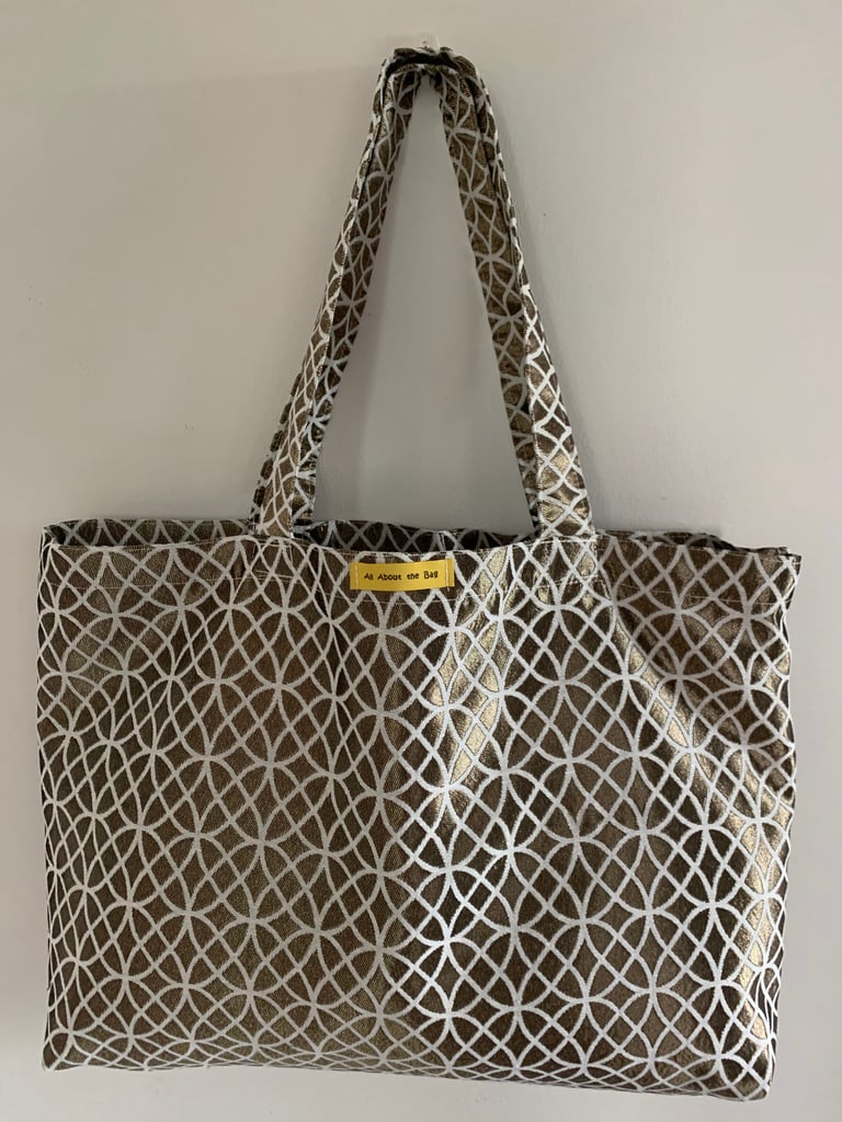 Gold Patterned Bag  Image 2