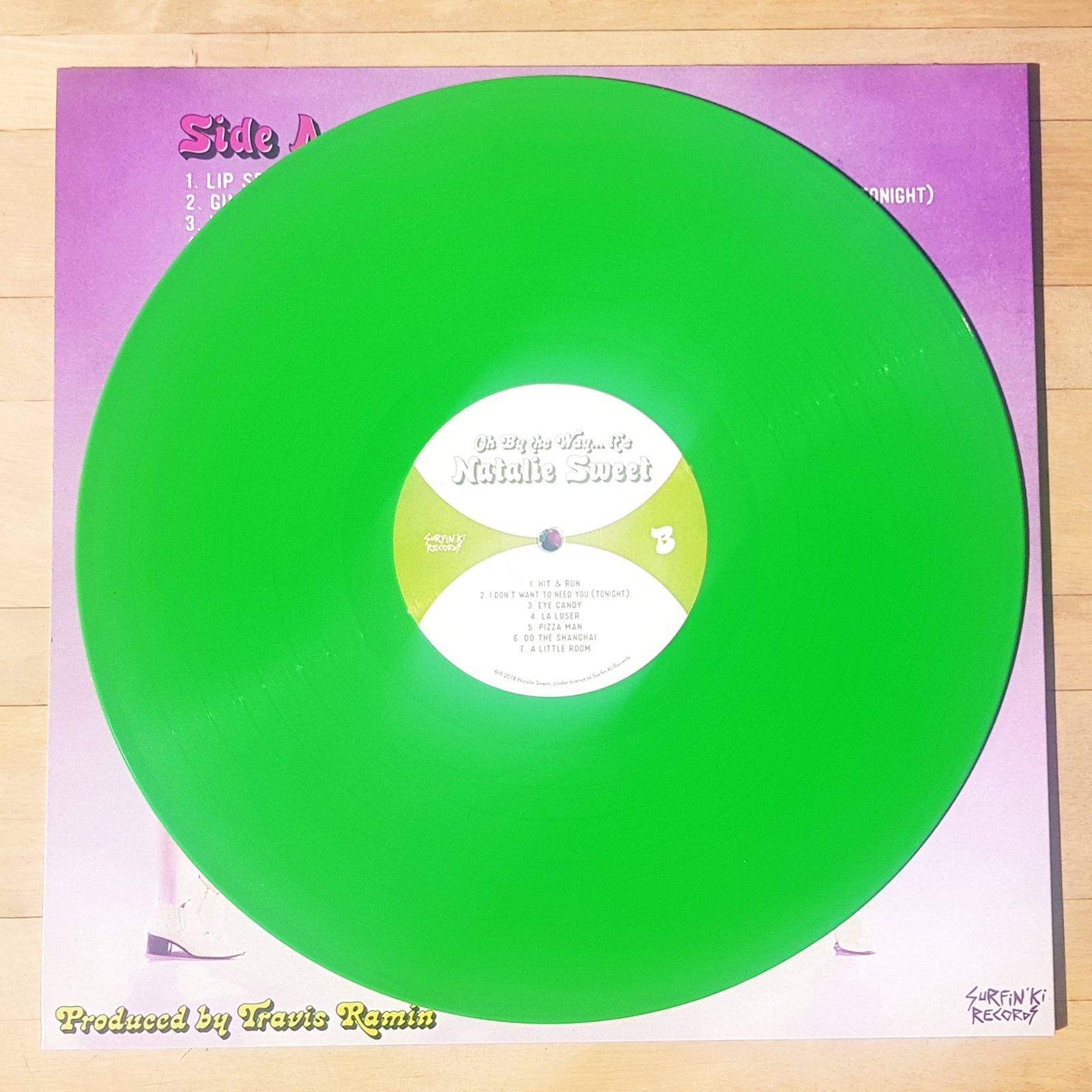 OH BY THE WAY... IT'S LP by NATALIE SWEET (the Shanghais) - 2ND PRESS on  GREEN VINYL! | Surfin' Ki Rec. Store!