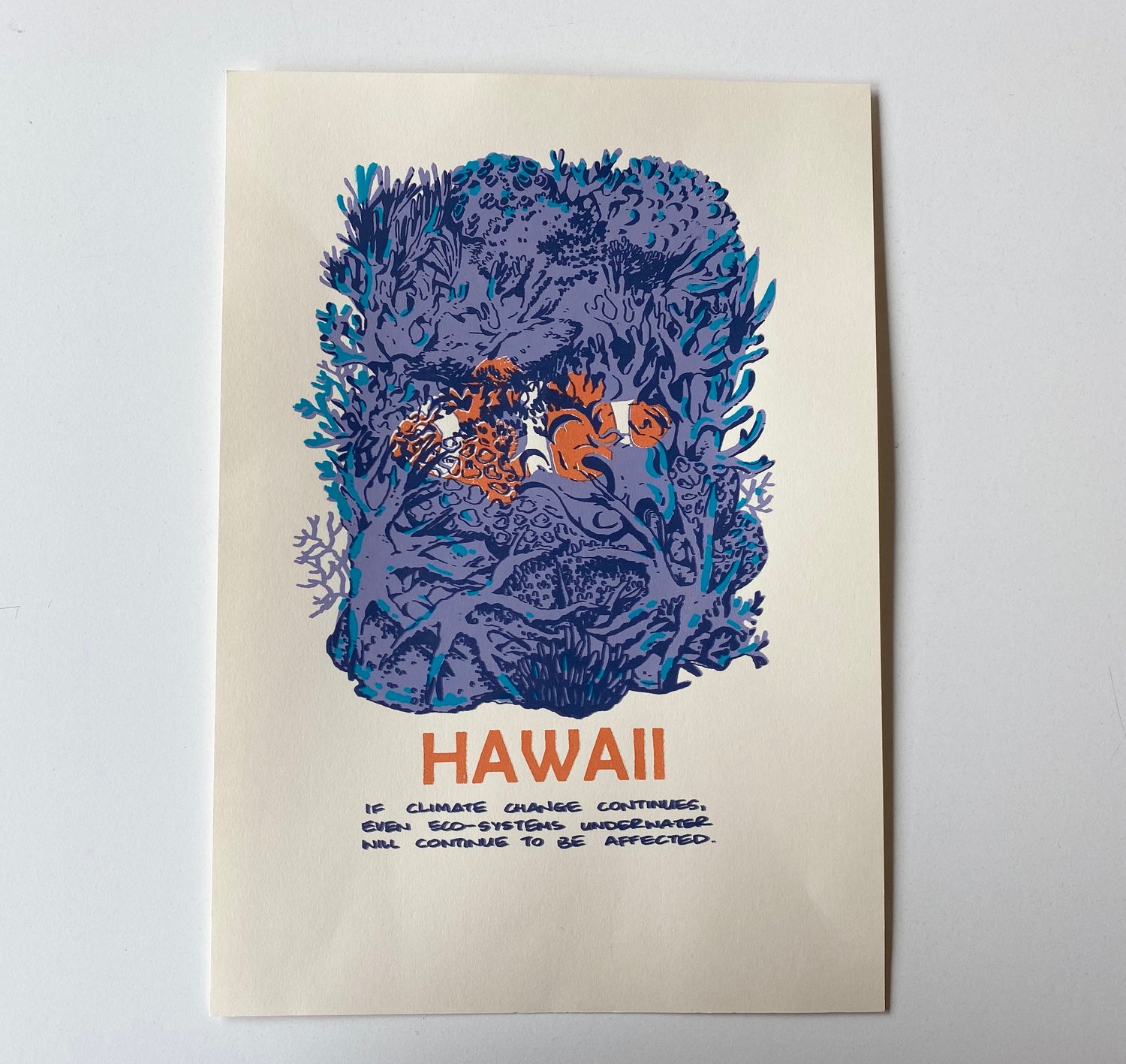 "Hawaii" Screenprint