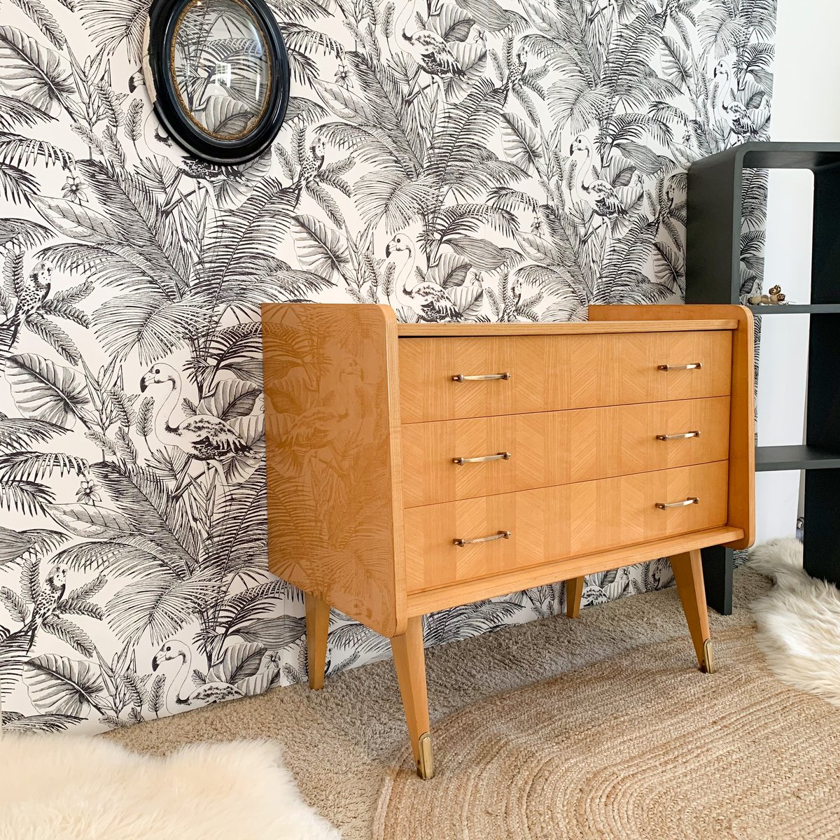 Image of VENDUE/SOLD OUT Commode Ailerons Flamingo