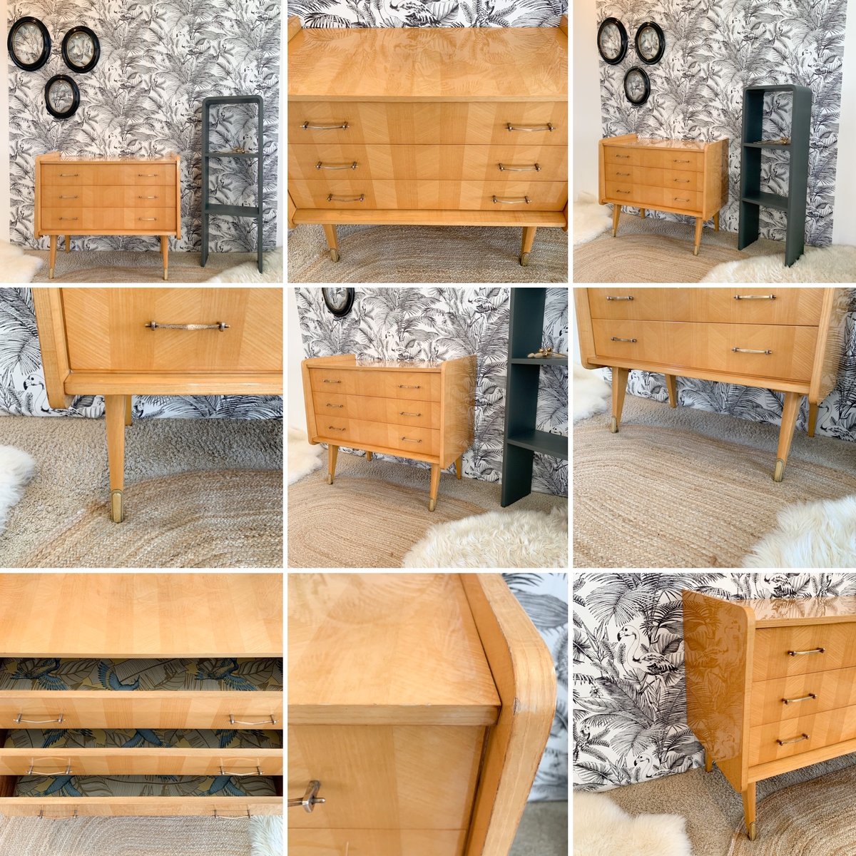 Image of VENDUE/SOLD OUT Commode Ailerons Flamingo