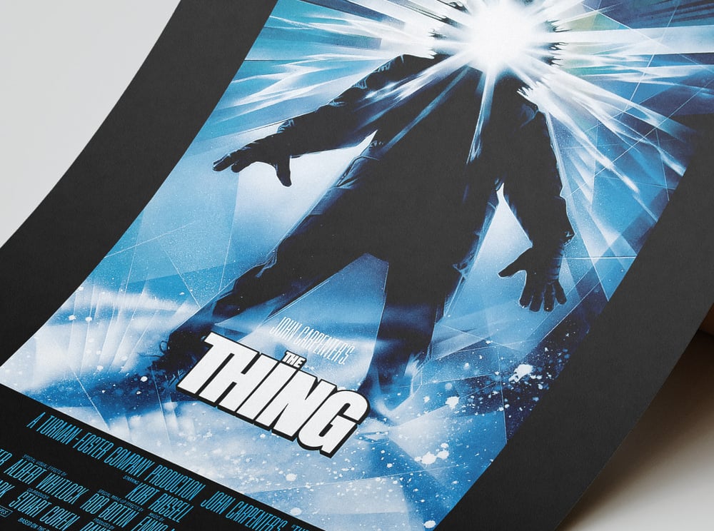 The Thing - John Carpenter Movie Poster