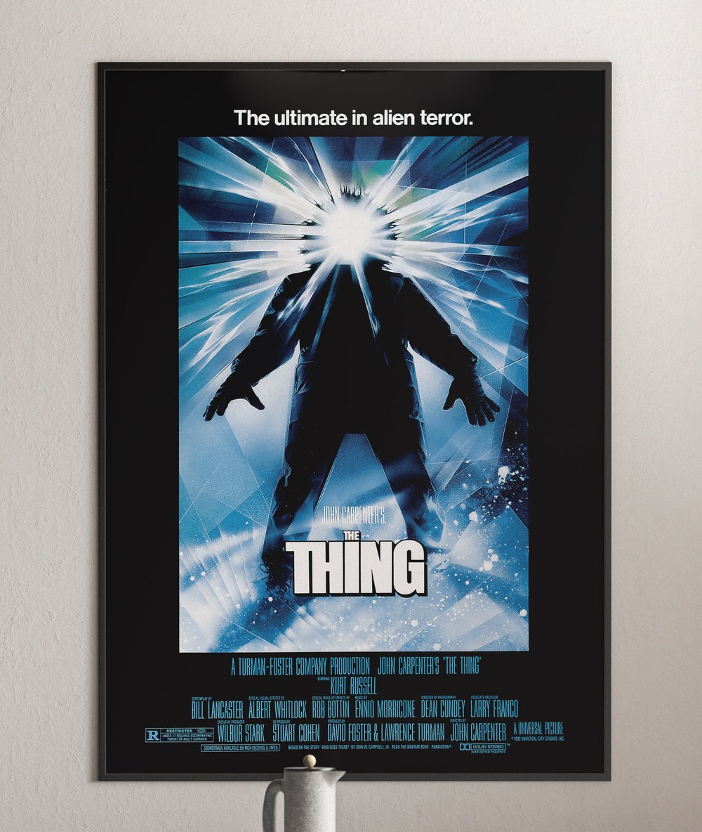 The Thing - John Carpenter Movie Poster