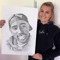 Tupac print