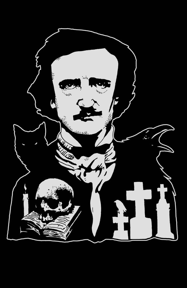 Image of Nevermore limited edition artprint Tribute to Edgar Allan Poe