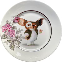 Image 1 of 80s Puppy  - Vintage French Porcelain Plate - #0759