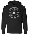 Time Is Money (Black w/ White) Hoodie 