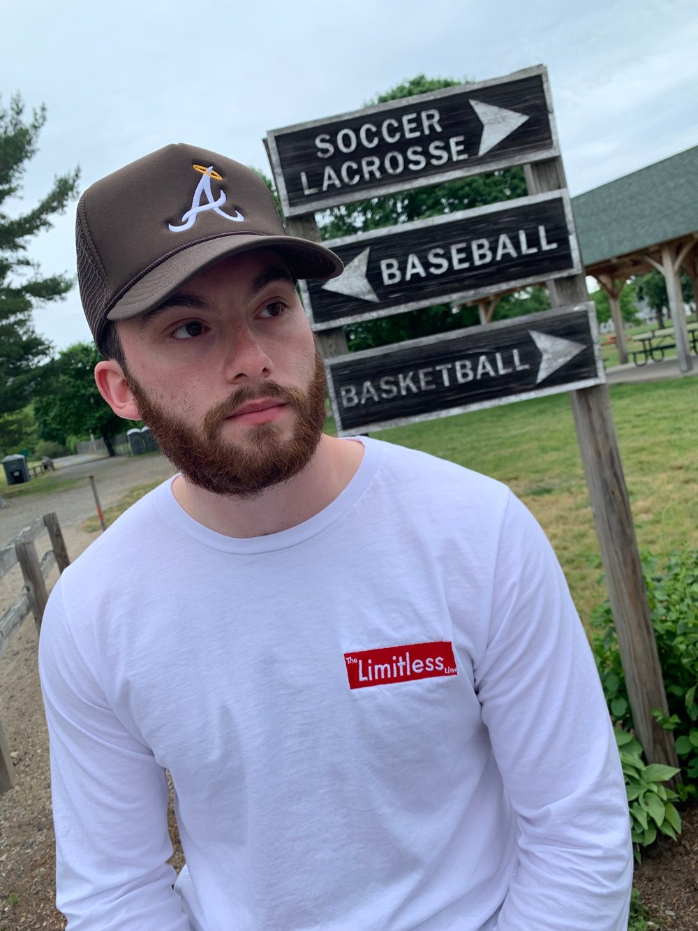 Embroidered "hype beast" Long Sleeve 