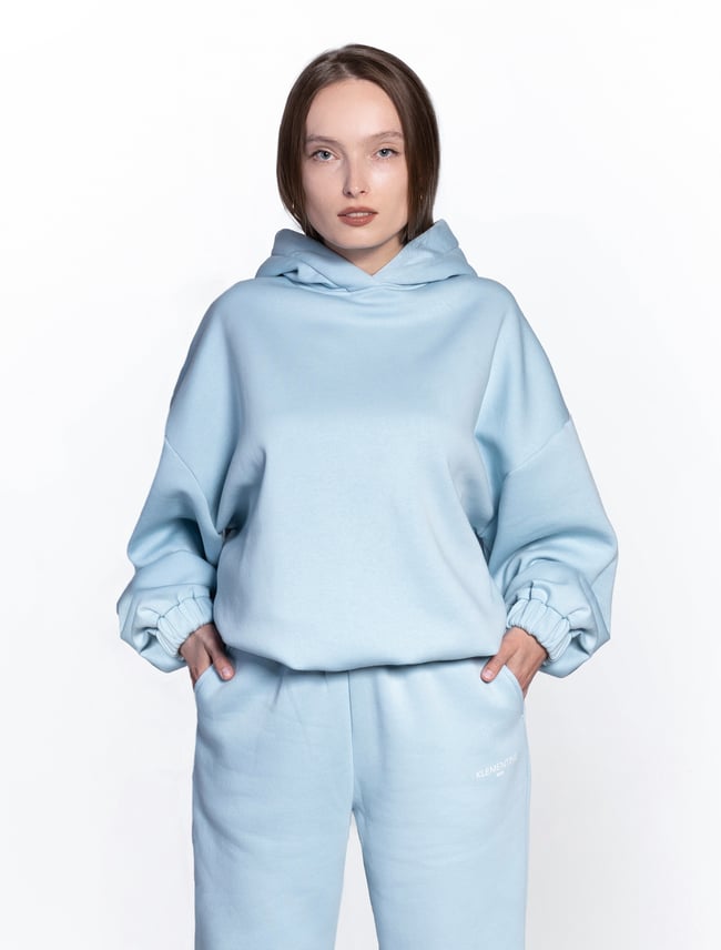 Comfy Hoody Women - Baby Blue