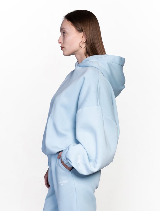 Comfy Hoody Women - Baby Blue