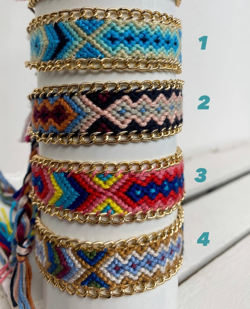 Image of BRACCIALE MEXI CON CATENA