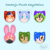 Omanju Plush Keychains