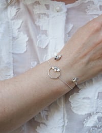 Image 2 of Bracelet BLOOM Argenté