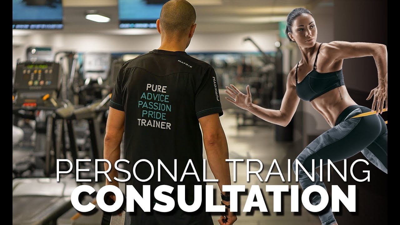 Personal training consultation 