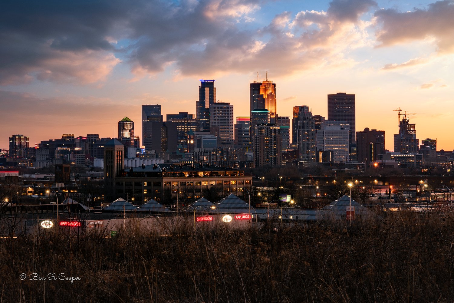 Minneapolis From Ridgway Park