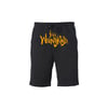 Wrongkind Shorts (Black w/ Orange)