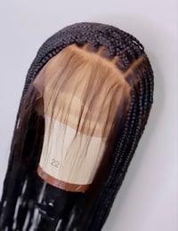 "Poetic Justice" full lace knotless braid wig