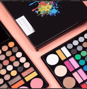 78 Colors Black Makeup Palette