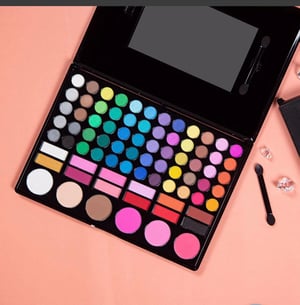 78 Colors Black Makeup Palette