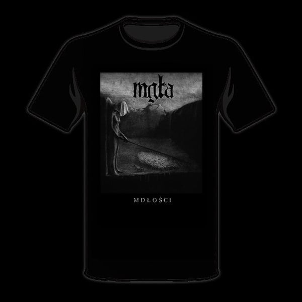 Image of MGŁA - 'Mdłości' men's t-shirt