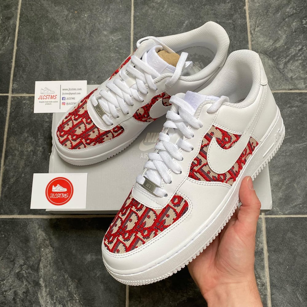 rietje Pickering Complex AIR FORCE 1 X RED DIOR | JLCSTMS