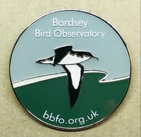 Image 2 of Bardsey Bird Observatory Pin Badge