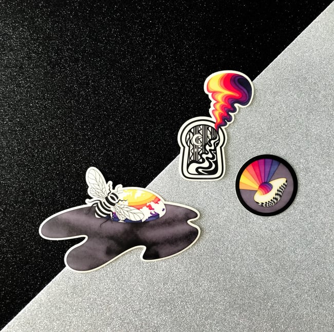 BREAKFAST THOUGHTS - STICKER SET CLEAR