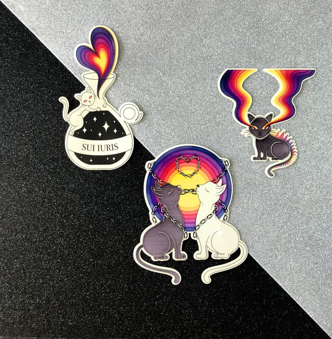 LOVE STAGES - STICKER SET CLEAR