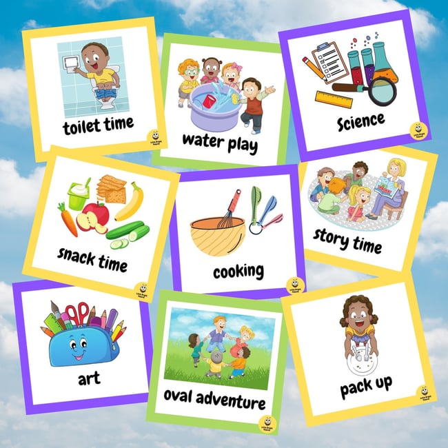 Magnetic Childcare Set (30 pack)