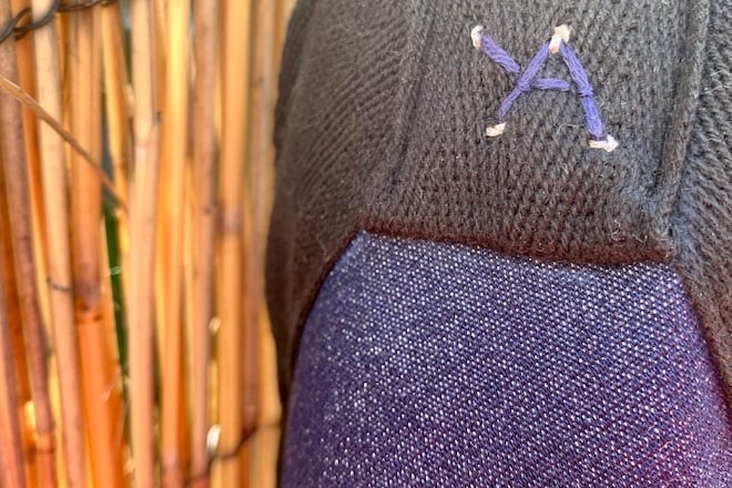 Image of Sac Y&A Liberty et blue jean paillettes