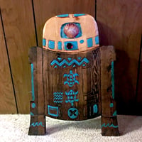 Image 3 of Little Wooden Droid Carving